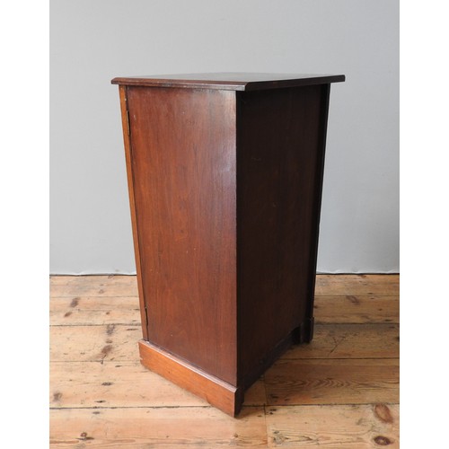 89 - A MAHOGANY POT CUBOARD, CIRCA 1900