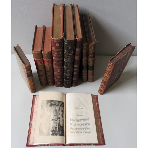 283 - A COLLECTION OF HARDBACK BOOKS RELATING TO QUEEN VICTORIA AND VARIOUS OTHERS, including 2 vols 'Irel... 