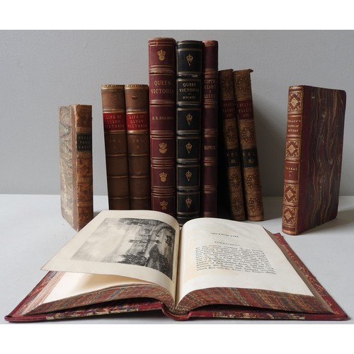 283 - A COLLECTION OF HARDBACK BOOKS RELATING TO QUEEN VICTORIA AND VARIOUS OTHERS, including 2 vols 'Irel... 