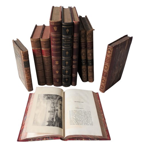 283 - A COLLECTION OF HARDBACK BOOKS RELATING TO QUEEN VICTORIA AND VARIOUS OTHERS, including 2 vols 'Irel... 