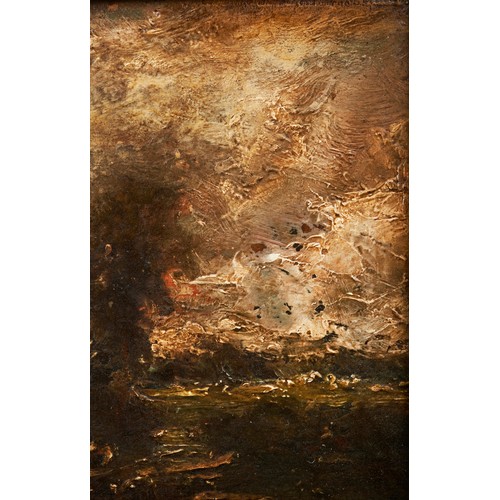 250 - MANNER OF JOHN CONSTABLE, 19TH CENTURY OIL ON BOARD' OF HAYWAIN SCENE, with hand written label and a... 