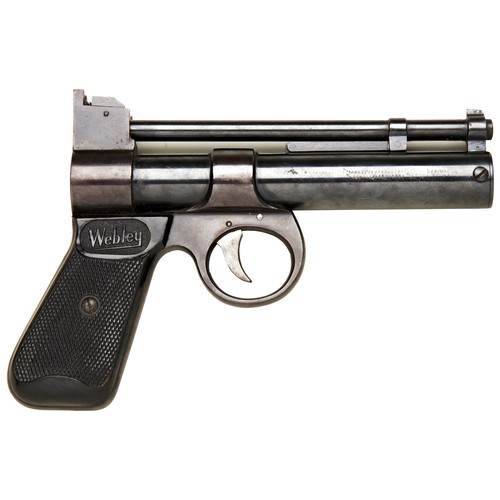 82 - WEBLEY & SCOTT LTD 'JUNIOR' .177 AIR PISTOL.19.5 cms longPROVENANCE: The David Stainthorpe Colle... 