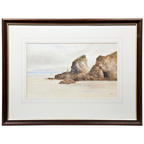 235 - ARDERNE CLARENCE, 'COASTAL SCENE WITH TIDE OUT', watercolour, signed. 29 x 49 cmsPROVENANCE: The Dav... 