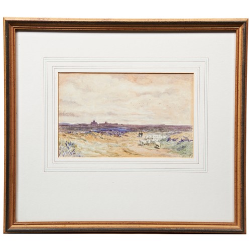 269 - ENGLISH SCHOOL, 'LOOE CORNWALL 1939', , watercolour with pencil inscription and a watercolour of she... 