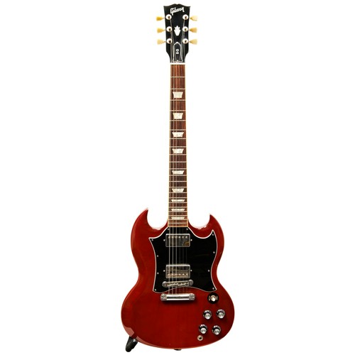 535 - A GIBSON SG STANDARD CHERRY, 2010 with rosewood fretboard and cherry red mahogany body. Serial ... 