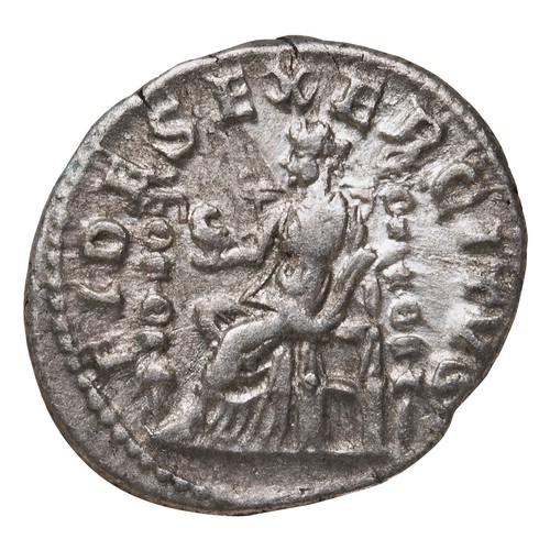 555 - ELEGABALUS (218-222) AR DENARIUS murdered by the Pretorian Guard.PROVENANCE: A Good Private Collecti... 