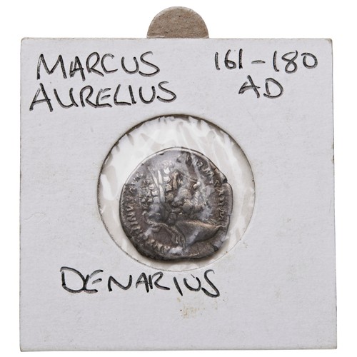 570 - MARCUS AURELIUS (161-180) AR DENARIUSPROVENANCE: A Good Private Collection Of Denarii and Other Coin... 