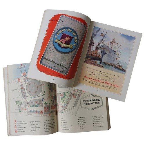 474 - AN OFFICIAL SOUTH BANK FESTIVAL OF BRITAIN CATALOGUE and a ‘1951 Exhibition Festival Ship... 