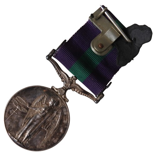 426 - ELIZABETH II GENERAL SERVICE MEDAL WITH MALAYA BAR TO PTE. K GRIGG, SOMERSET LIGHT INFANTRY together... 