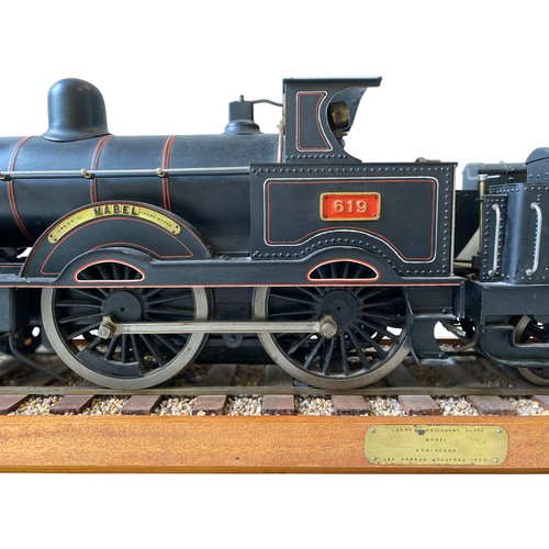 455 - A WELL ENGINEERED 3 ½’’ GAUGE MODEL OF THE LONDON AND NORTH WESTERN RAILWAY ‘PRECEDENT’ CLASS 2-4-0 ... 