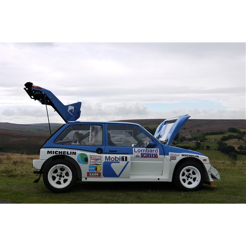 18 - 1985 MG Metro 6R4 Works Rally CarRegistration Number: C874 EUDChassis Number: #134 - The 1986 Austin... 