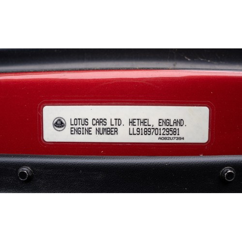 24 - 1997 LOTUS ESPRIT V8Registration Number: R623 EAA                          Chassis Number: SCCO82918... 