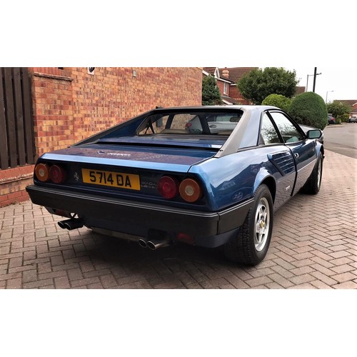 7 - 1982 FERRARI MONDIAL COUPERegistration Number: TBAChassis Number: ZFFLD14B000044063Recorded Mileage:... 