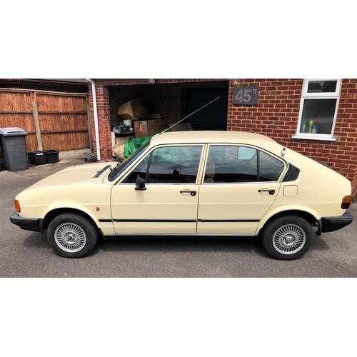 40 - 1982 ALFA-ROMEO ALFASUD SC SERIES 3Chassis Number: ZAS901F40*05127100Registration Number: WLM 795XRe... 
