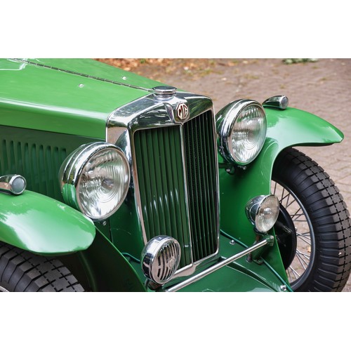 22 - 1935 MG NB MAGNETTE DROPHEAD COUPERegistration Number: MG 4844Chassis Number: NA 923Recorded Mileage... 