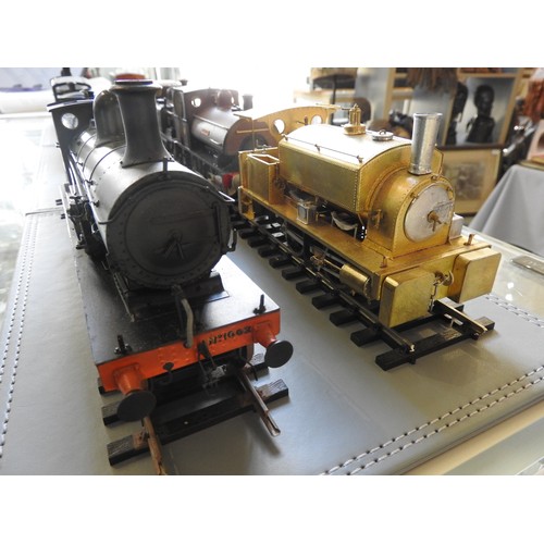 190 - A COLLECTION OF WELL EXECUTED 'O' GAUGE METAL LOCOMOTIVE MODELS by various makers such as Ace Models... 