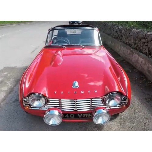 9 - 1963 TRIUMPH TR4Registration Number: 848 VDH Chassis Number: TBARecorded Mileage: c.17,000 miles- UK... 