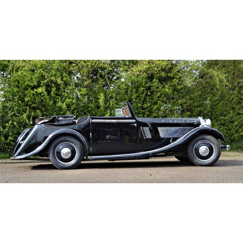 28 - 1935 BROUGH SUPERIOR 4.2 LITRE DUAL PURPOSE COUPERegistration Number: BYN 486Chassis Number: 542398R... 