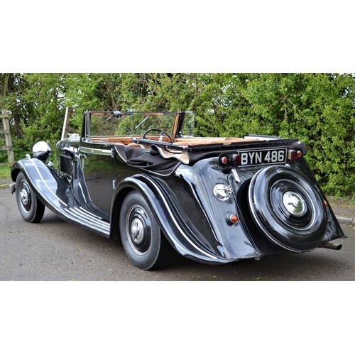 28 - 1935 BROUGH SUPERIOR 4.2 LITRE DUAL PURPOSE COUPERegistration Number: BYN 486Chassis Number: 542398R... 