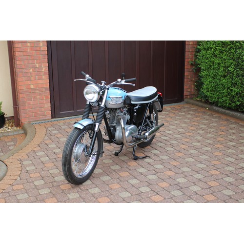 2 - 1966 TRIUMPH T100    Registration Number: ADM 674A    Frame Number: TBARecorded Mileage: TBAThe T100... 