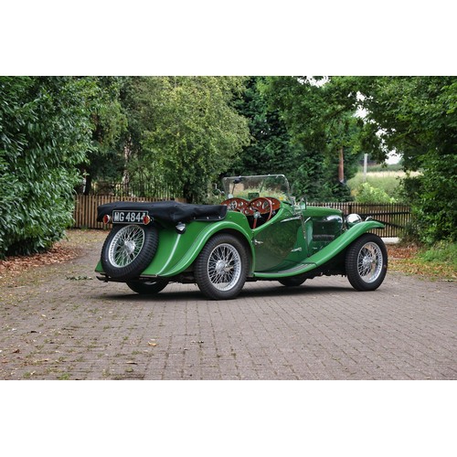 22 - 1935 MG NB MAGNETTE DROPHEAD COUPERegistration Number: MG 4844Chassis Number: NA 923Recorded Mileage... 