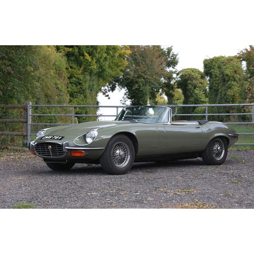 27 - 1973 JAGUAR E-TYPE SERIES III ROADSTERRegistration Number: CMS 781Chassis Number: 1S1868Recorded Mil... 