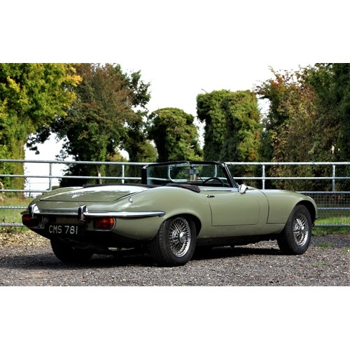 27 - 1973 JAGUAR E-TYPE SERIES III ROADSTERRegistration Number: CMS 781Chassis Number: 1S1868Recorded Mil... 