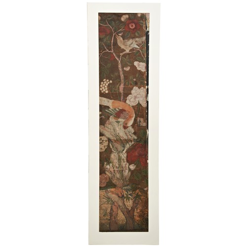 384 - CHINESE SCHOOL QING DYNASTY, 19TH CENTURYpigment and ink on paper, set of four148cm x 34cm... 