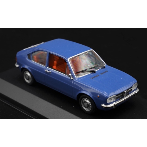 106 - ALFA-ROMEO ALFASUD IN AZZURRO LE MANS BY MINICHAMPS  Diecast metal with plastic components.