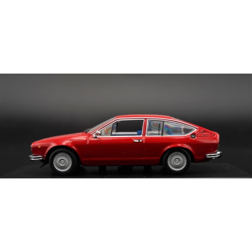 109 - 1976 ALFA-ROMEO ALFETTA GT IN RED BY MINICHAMPS  Diecast metal with plastic components.