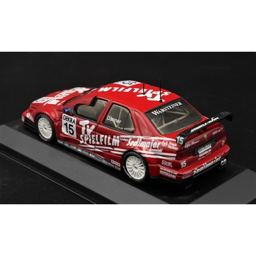 116 - ALFA-ROMEO 155 V6 TI DTM 1996 DANNER BY MINICHAMPS DTM  Diecast metal with plastic components.