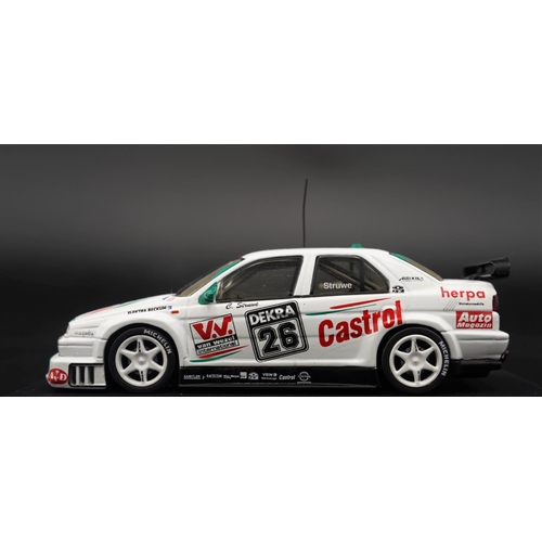 119 - ALFA-ROMEO 155 V6 TI #26 STRUWE BY MINICHAMPS DTM  Diecast metal with plastic components.