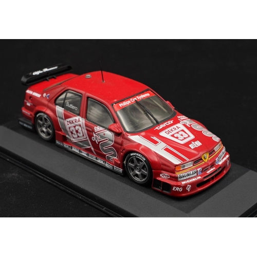 120 - 1994 ALFA-ROMEO 155 V6 TI DTM #33 BUTTIERO BY MINICHAMPS  Diecast metal with plastic components.