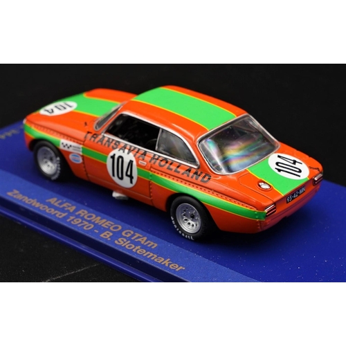 125 - 1970 ALFA-ROMEO GTA M TRANSAVIA ZANDVOORT SLOTENMAKER BY M4 MODEL CARS  Diecast metal with plastic c... 