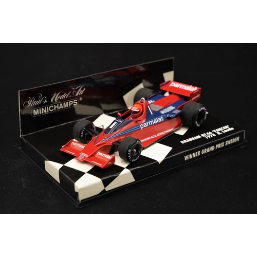 133 - 1978 ALFA-ROMEO BRABHAM BT46 NIKKI LAUDA BY MINICHAMPS  Winner of the Swedish Grand Prix. Diecast me... 