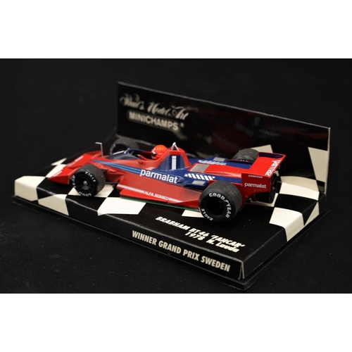 133 - 1978 ALFA-ROMEO BRABHAM BT46 NIKKI LAUDA BY MINICHAMPS  Winner of the Swedish Grand Prix. Diecast me... 