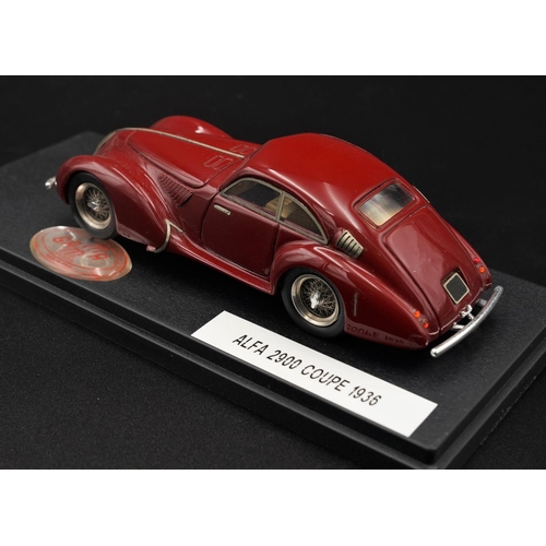 151 - 1936 ALFA-ROMEO 2900 COUPE BY GAMMA  Catalogue number KLK05. Diecast metal with plastic components.