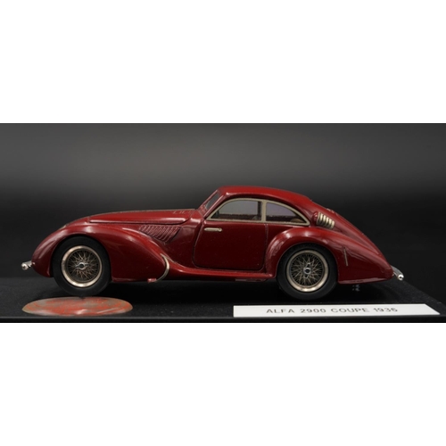 151 - 1936 ALFA-ROMEO 2900 COUPE BY GAMMA  Catalogue number KLK05. Diecast metal with plastic components.