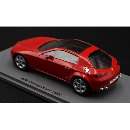 173 - 2002 ALFA-ROMEO BRERA BY SPARK  Diecast metal with plastic components.