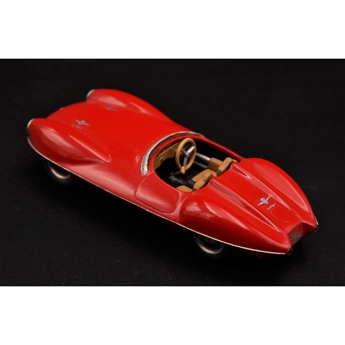 179 - ALFA-ROMEO 4 DISCO VOLANTE CABRIO HANDBUILD METAL BY CARLO BRIANZA  Hand-built cast metal model.