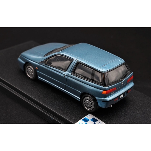 189 - 1995 ALFA-ROMEO 145 1.7L 16V BY ALEZAN  Hand-built resin cast model.