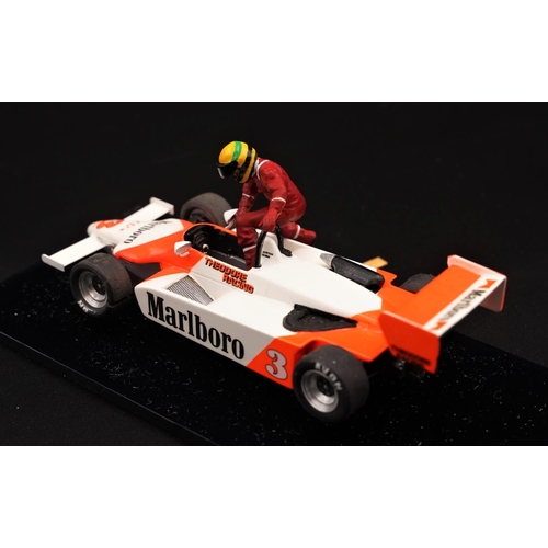 198 - 1983 ALFA-ROMEO RALT MARLBORO, MACAU GRAND PRIX (SENNA), BY PROVENCE MOULAGE  Professionally hand-as... 