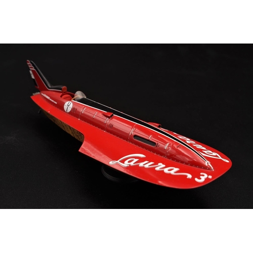 207 - ALFA-ROMEO 158 1955 RACER BOAT LAURA 3 BY PROVENCE MOULAGE  Hand-built resin cast model.