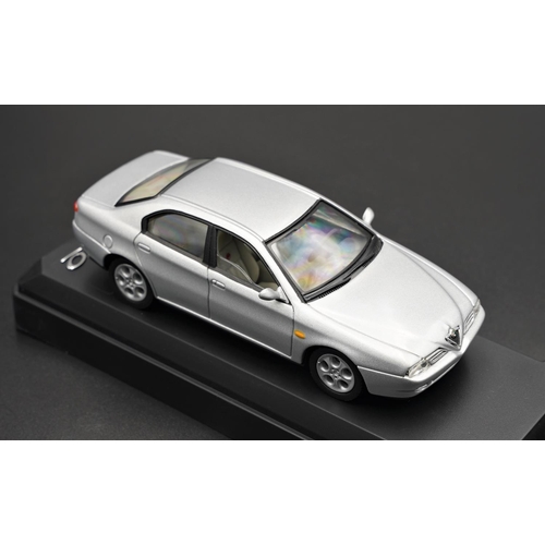 241 - 1999 ALFA-ROMEO 166 IN GRIGIO BY SOLIDO  Diecast metal with plastic components.