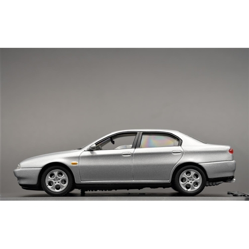 241 - 1999 ALFA-ROMEO 166 IN GRIGIO BY SOLIDO  Diecast metal with plastic components.