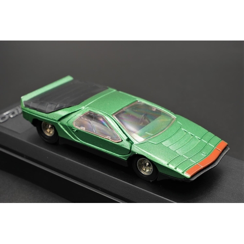 242 - 1968 ALFA-ROMEO CARABO BY SOLIDO  Diecast metal with plastic components.