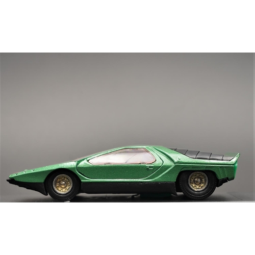 242 - 1968 ALFA-ROMEO CARABO BY SOLIDO  Diecast metal with plastic components.