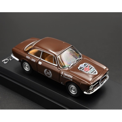 245 - 1969 ALFA-ROMEO 1300 J COUPE BY SOLIDO  Diecast metal with plastic components.