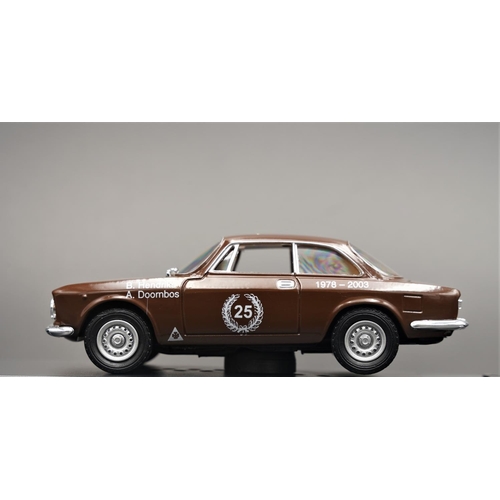 245 - 1969 ALFA-ROMEO 1300 J COUPE BY SOLIDO  Diecast metal with plastic components.