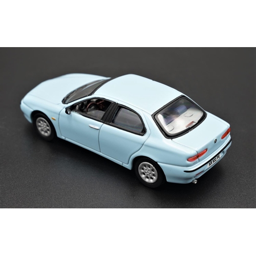 250 - 1998 ALFA-ROMEO 156 AZURRO NUVOLA SERIE EXCLUSIVA BY SOLIDO  Diecast metal with plastic components. ... 